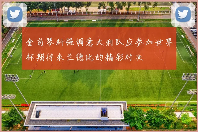舍甫琴科强调意大利队应参加世界杯期待米兰德比的精彩对决